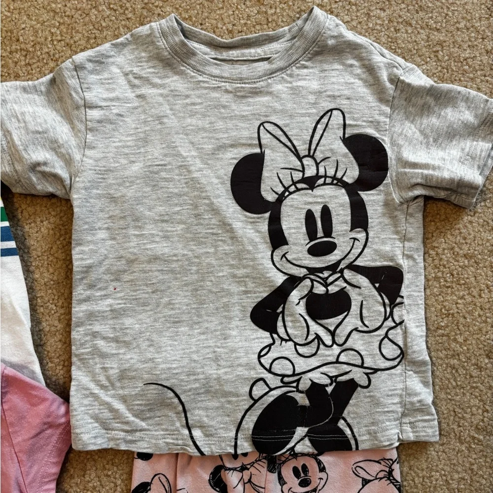 Minnie Mouse Set Size 2T, 3T, 18-24 Months